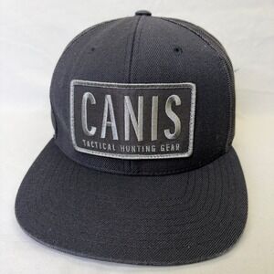 Canis Richardson 511 Trucker Hat Mens OSFA Black Tactical Hunting Cap‎